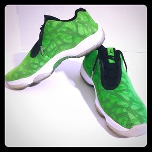 Mens Air Jordan Future Low Green Pulse Sneaker 8